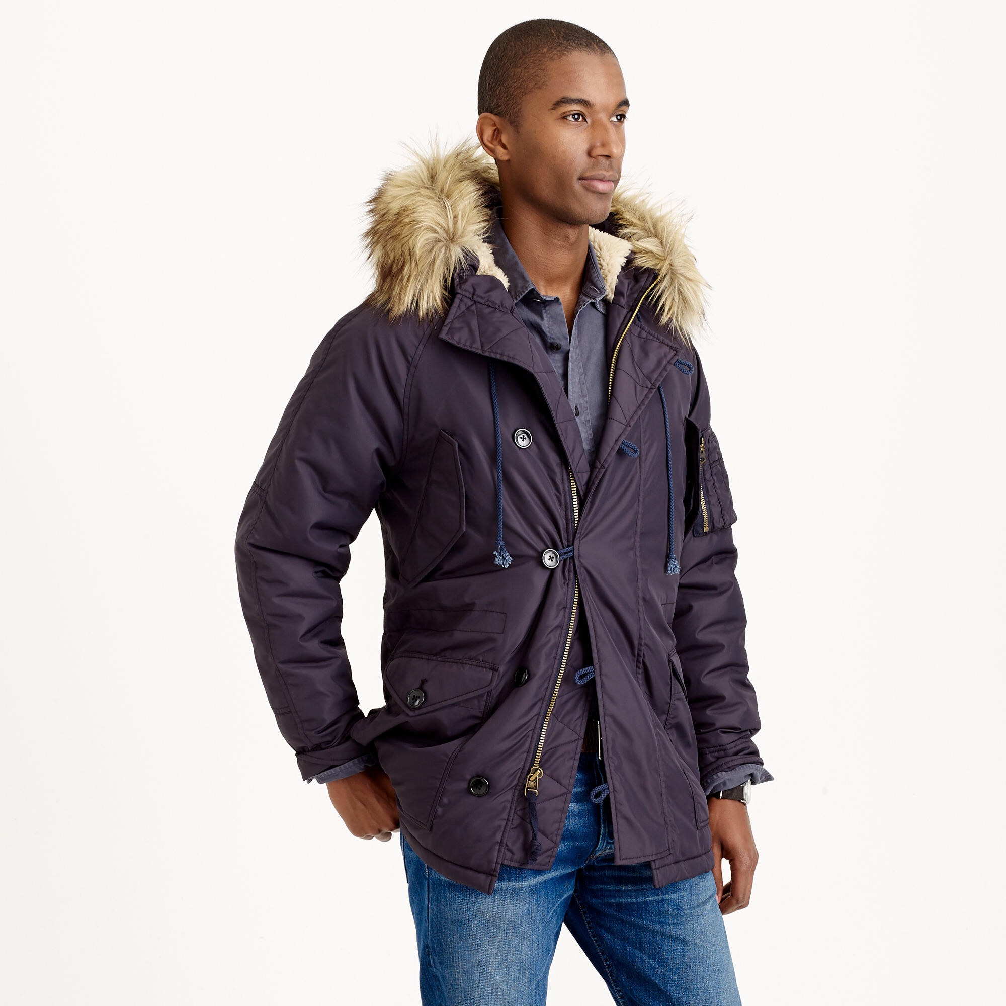 Winter Warmth with an Iconic Military Classic from J.Crew – George Hahn
